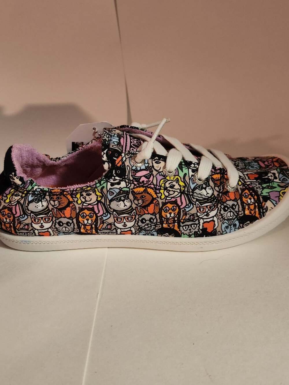 Skechers Women's BOBS Beach Bingo Classy Cat sneakers